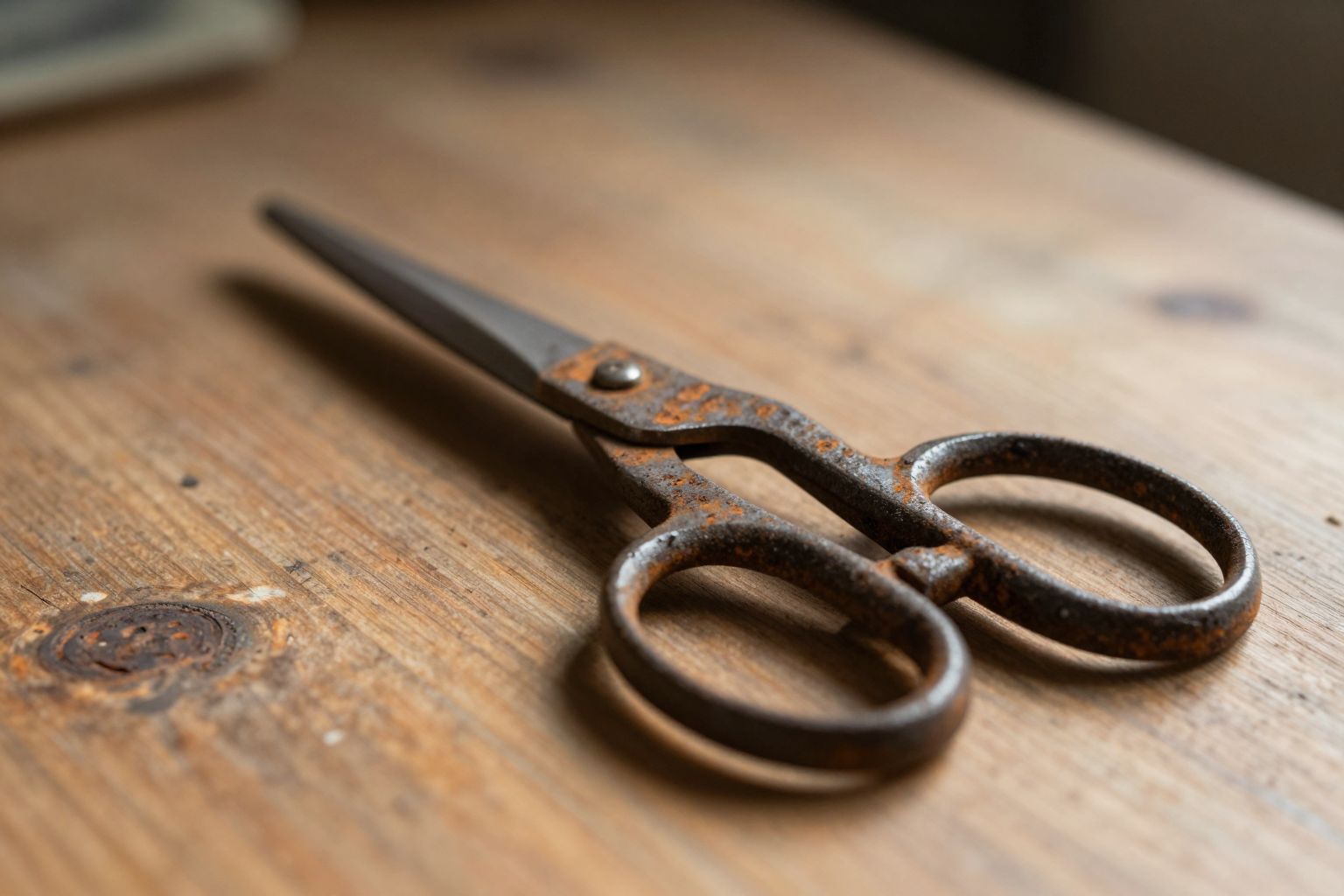 A rozsdás olló az álomban a múlt sebeit idézi, figyelmeztetve a rég eltemetett érzésekre és titkokra.