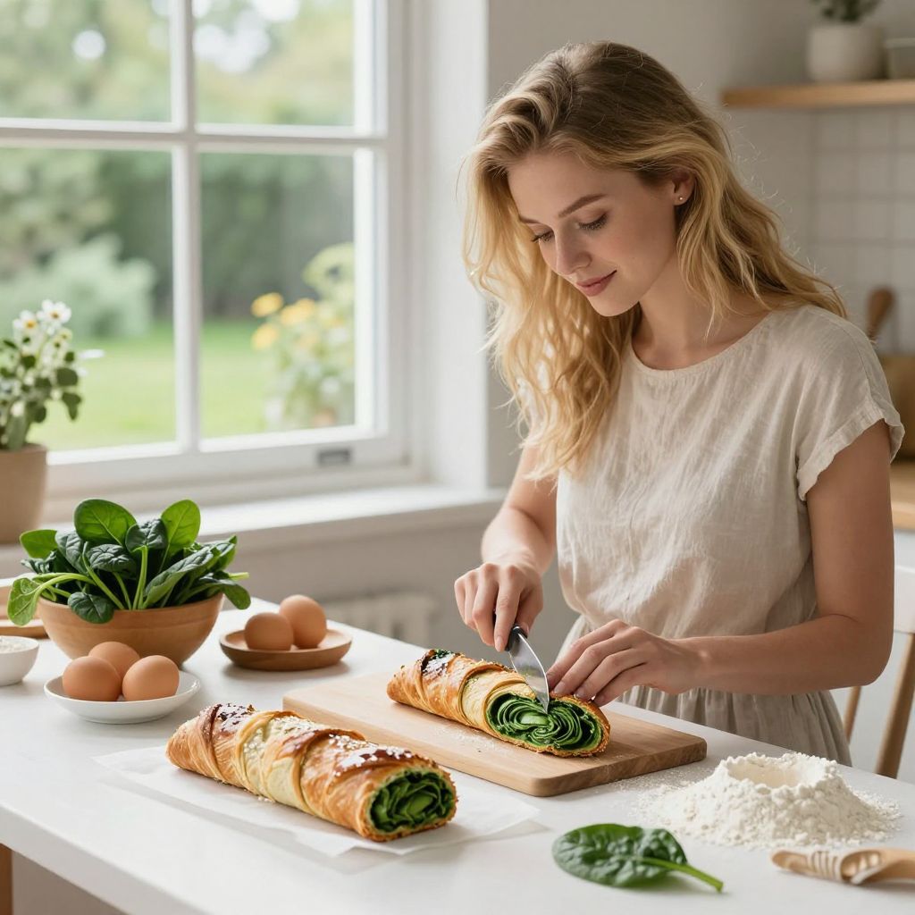 A spenótos rétes álma új lehetőségeket, titkos vágyakat és a megújulás ízét rejti a lelked mélyén.