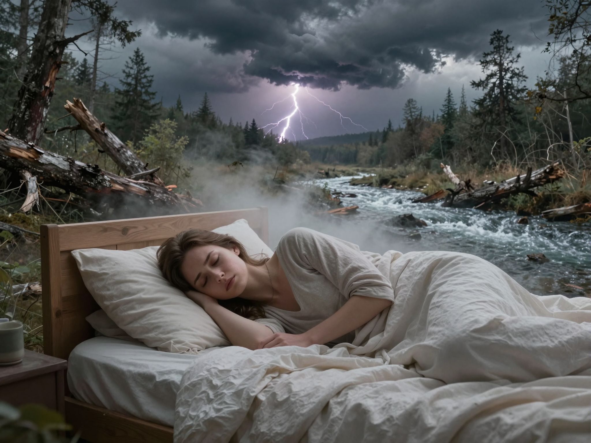 Az álmokban megjelenő természeti katasztrófák a belső feszültségek kitörését és a meg nem élt félelmeket szimbolizálják.