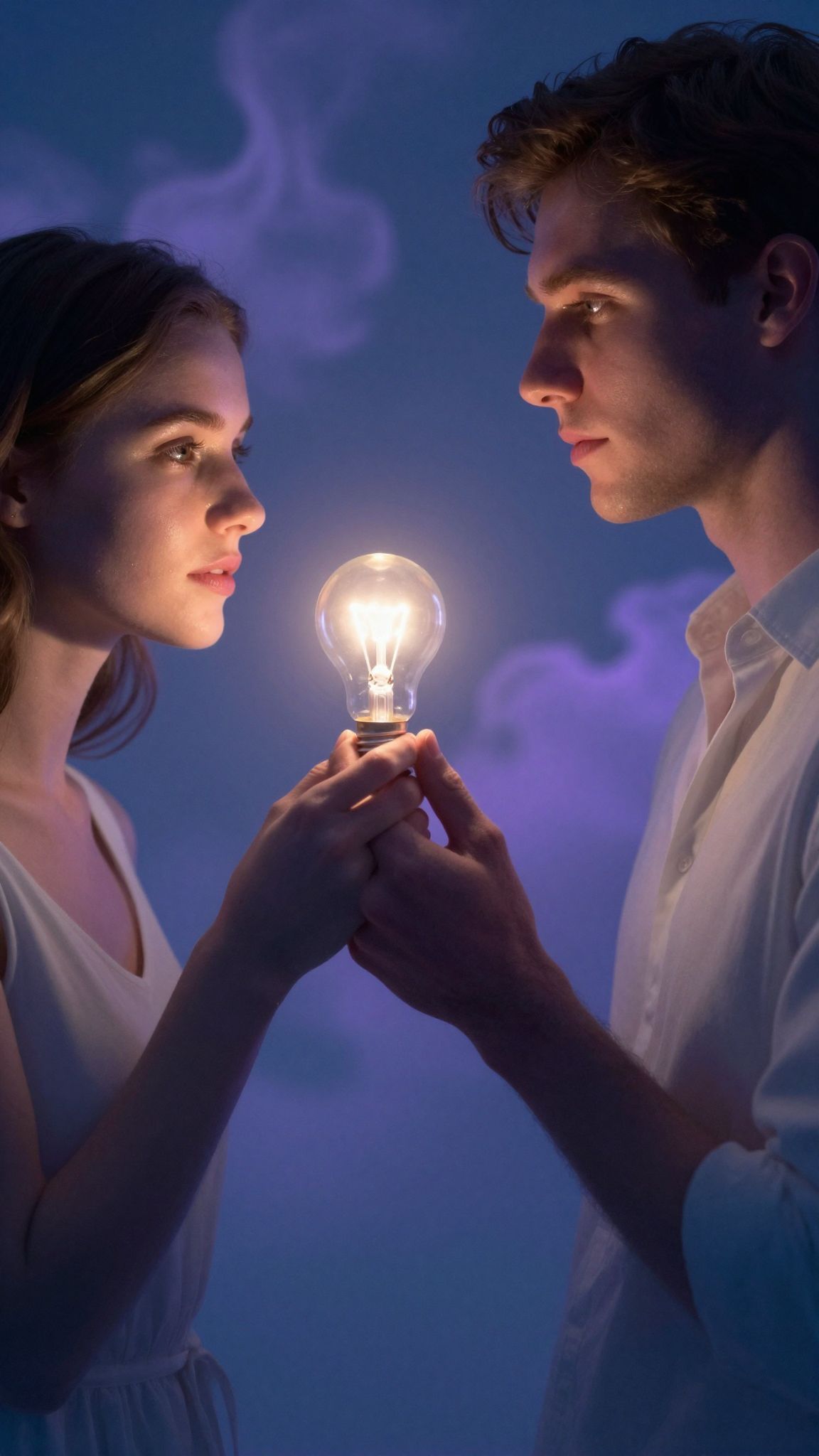 Álomban villanykörtét adni valakinek azt jelenti, hogy fényt hozol az életébe, új lehetőségek nyílnak meg előtte.