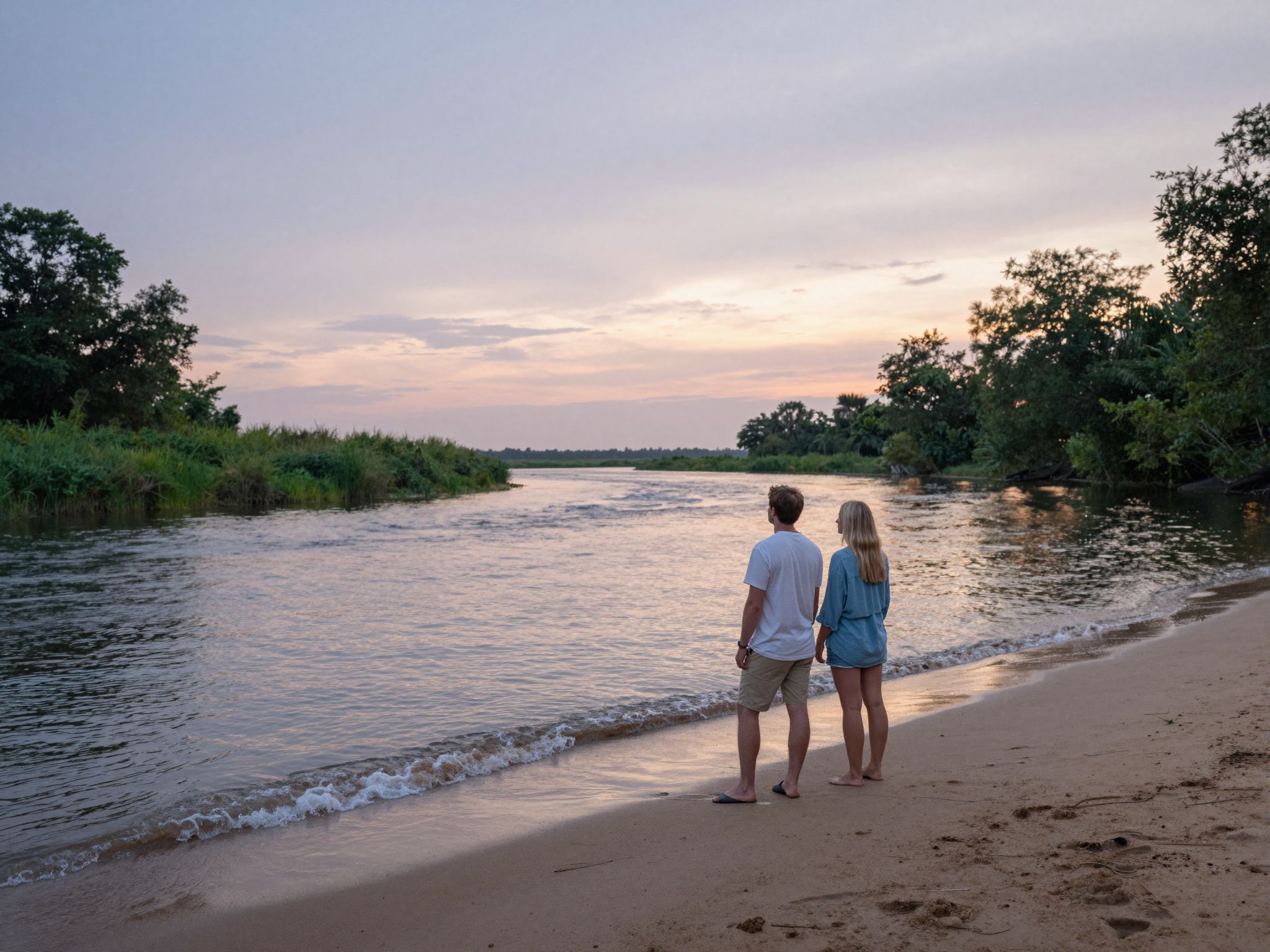 Az óceán mélységei rejtett vágyakat és érzelmeket hordoznak, miközben a folyó az élet folytonos áramlását szimbolizálja.