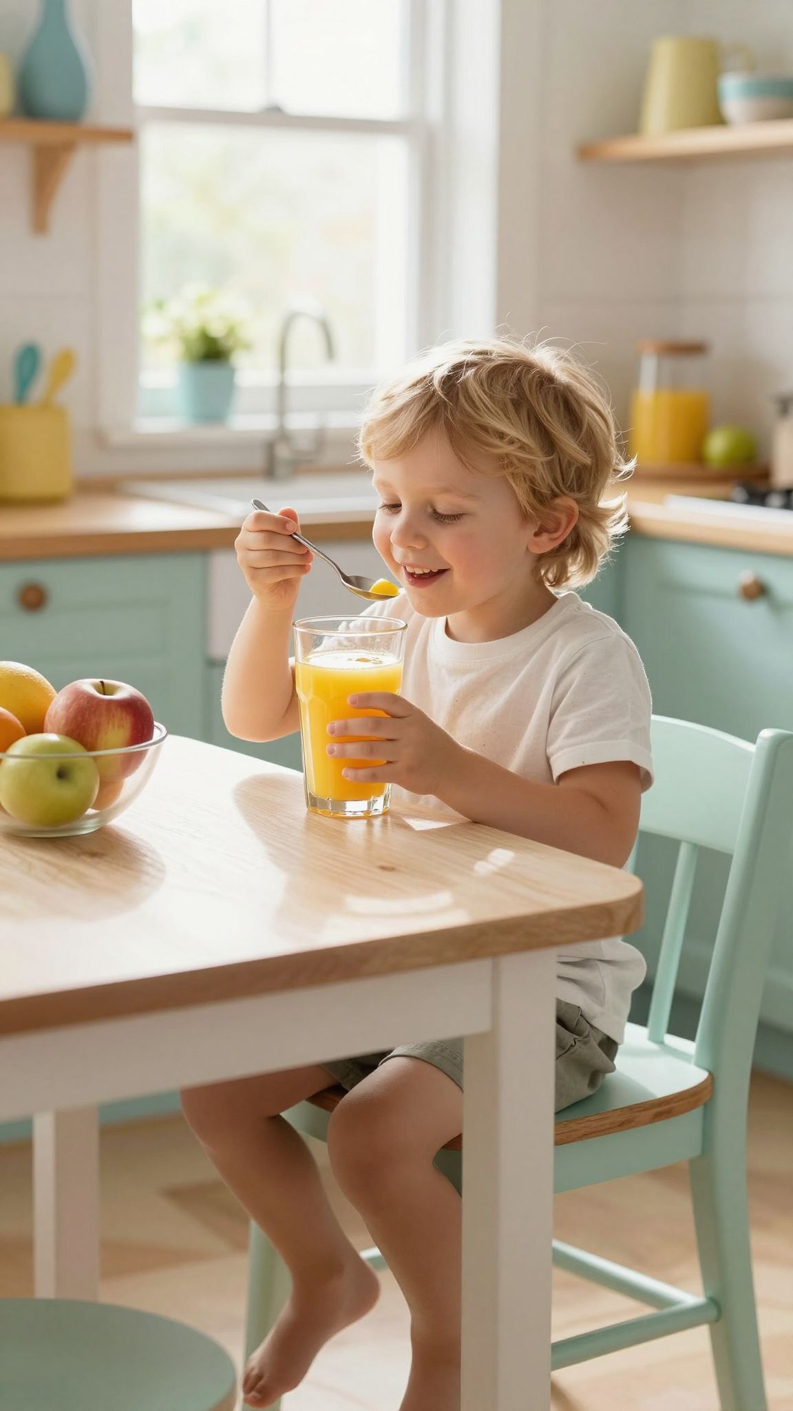 A nektár édes íze a gyermeki álmokban a boldogság és a csoda kapuját nyitja meg.