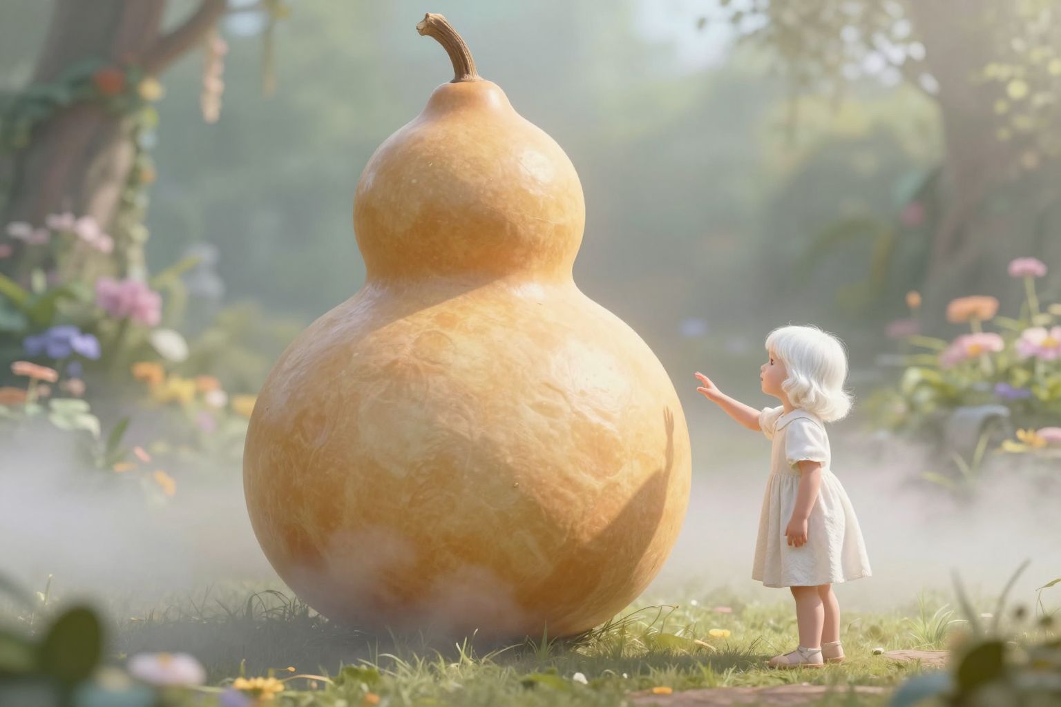 A hatalmas gubó álma titokzatos világok kapuját nyitja meg, ahol a vágyak és félelmek egybeolvadnak.