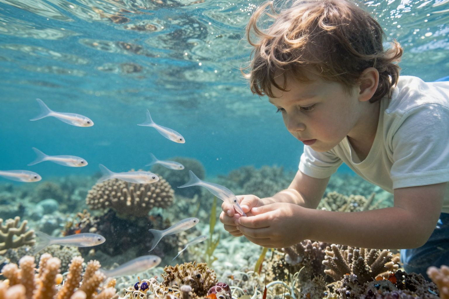 A víz mélyén rejlő lárvák titkos álomvilágot teremtenek, szimbolizálva a rejtett vágyakat és az átalakulás lehetőségét.