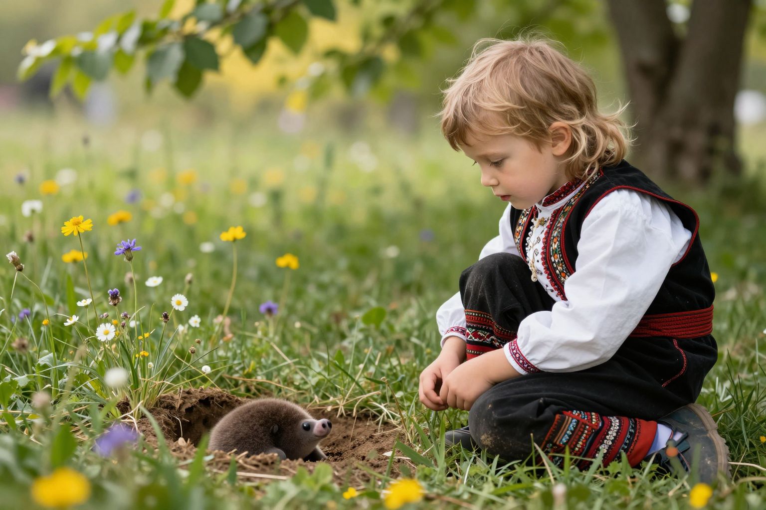 A vakond a föld mély titkait őrzi, álmainkban a rejtett tudás és belső utazás hírnöke.
