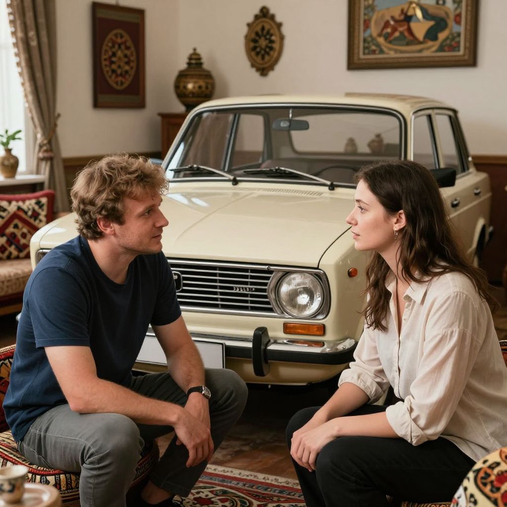 A Lada álom a szabadságot és a kalandvágyat szimbolizálja, hol az út mindig új lehetőségeket ígér.