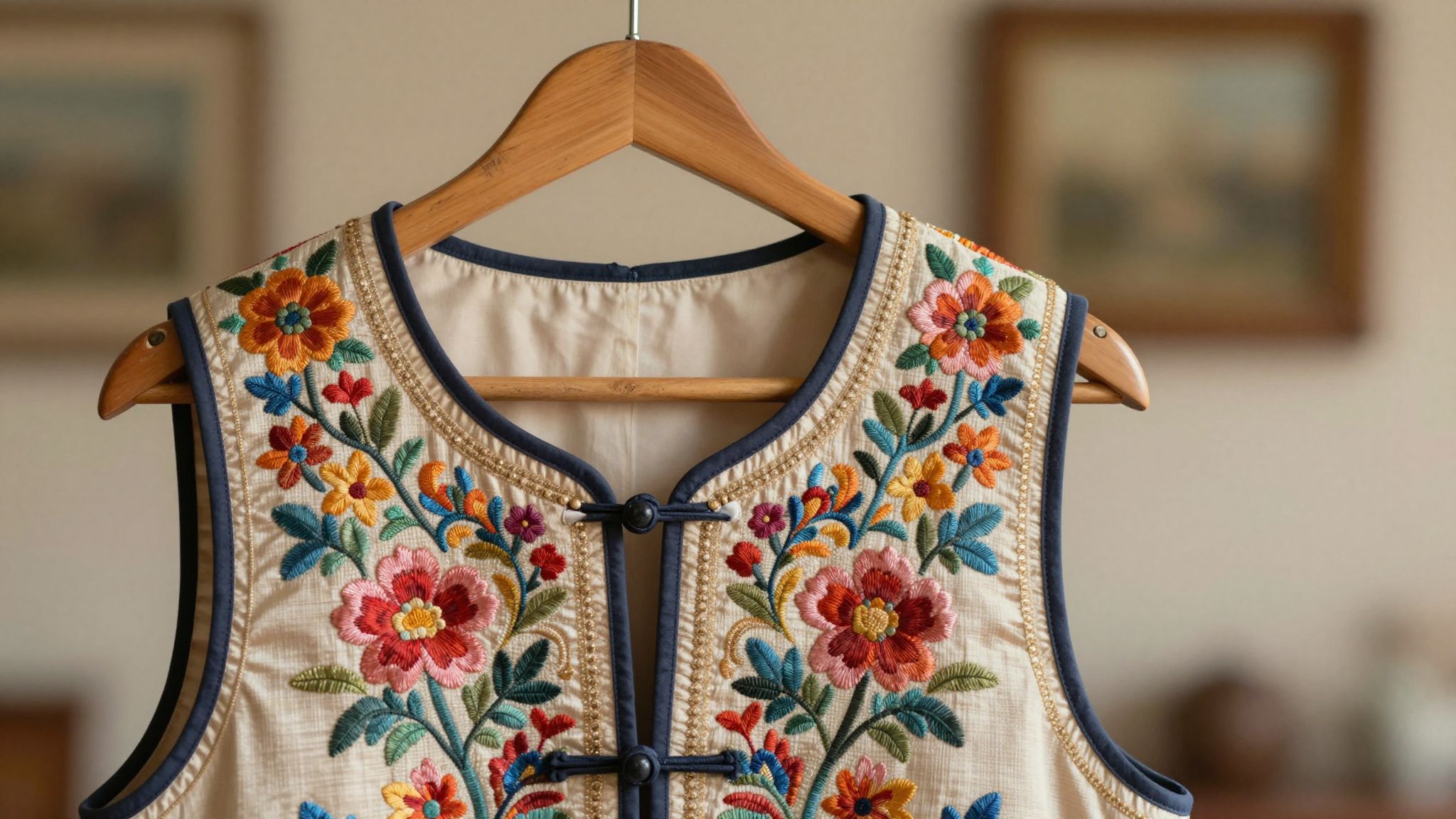 A hímzés és díszítés álombeli mellényben a kreativitás, a titkos vágyak és az önkifejezés mélyebb rétegeit tárja fel.