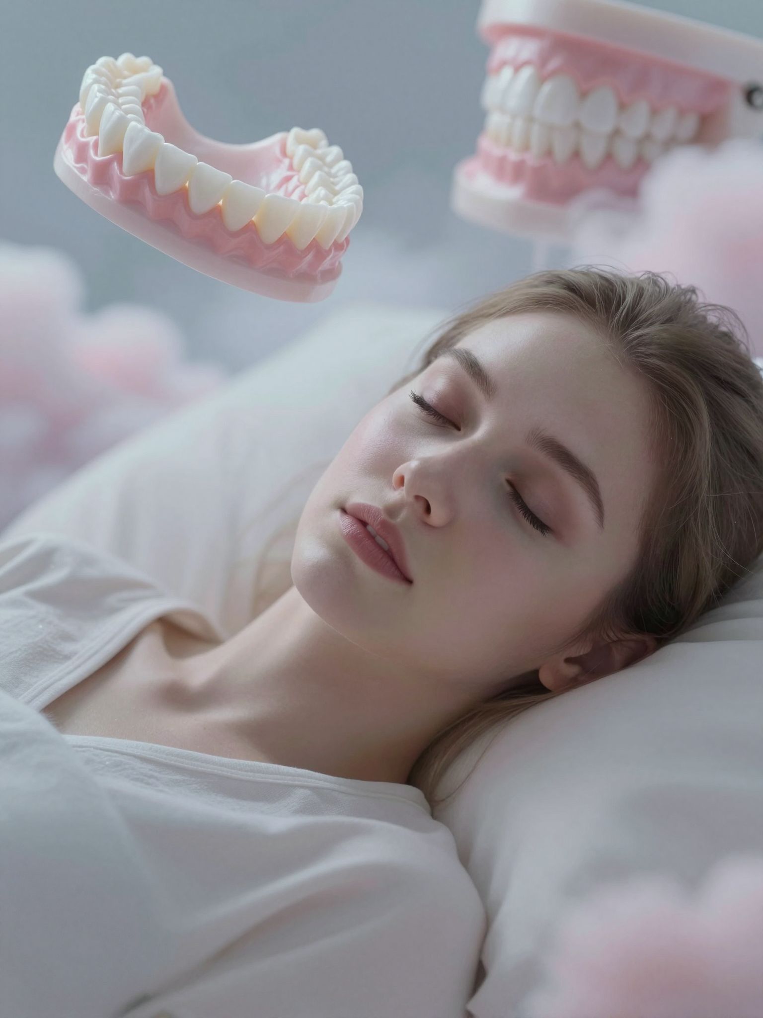 A műfogsor álmokban a múlt emlékeit idézi, a titkos vágyak és félelmek tükörképeként.