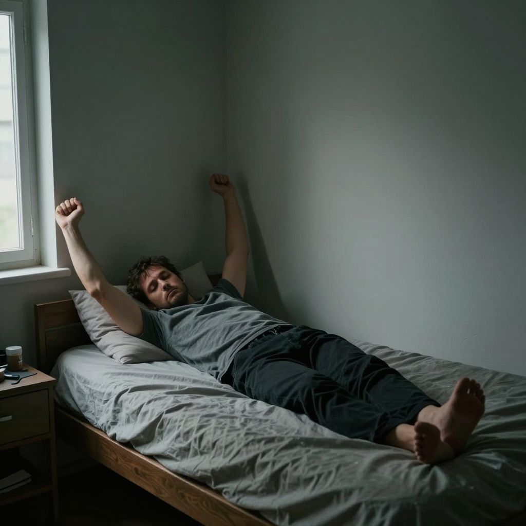 Az álmok sötét labirintusaiban a nyújtózkodás szimbolizálja a vágyunkat a szabadság után, a korlátozottság ellen.