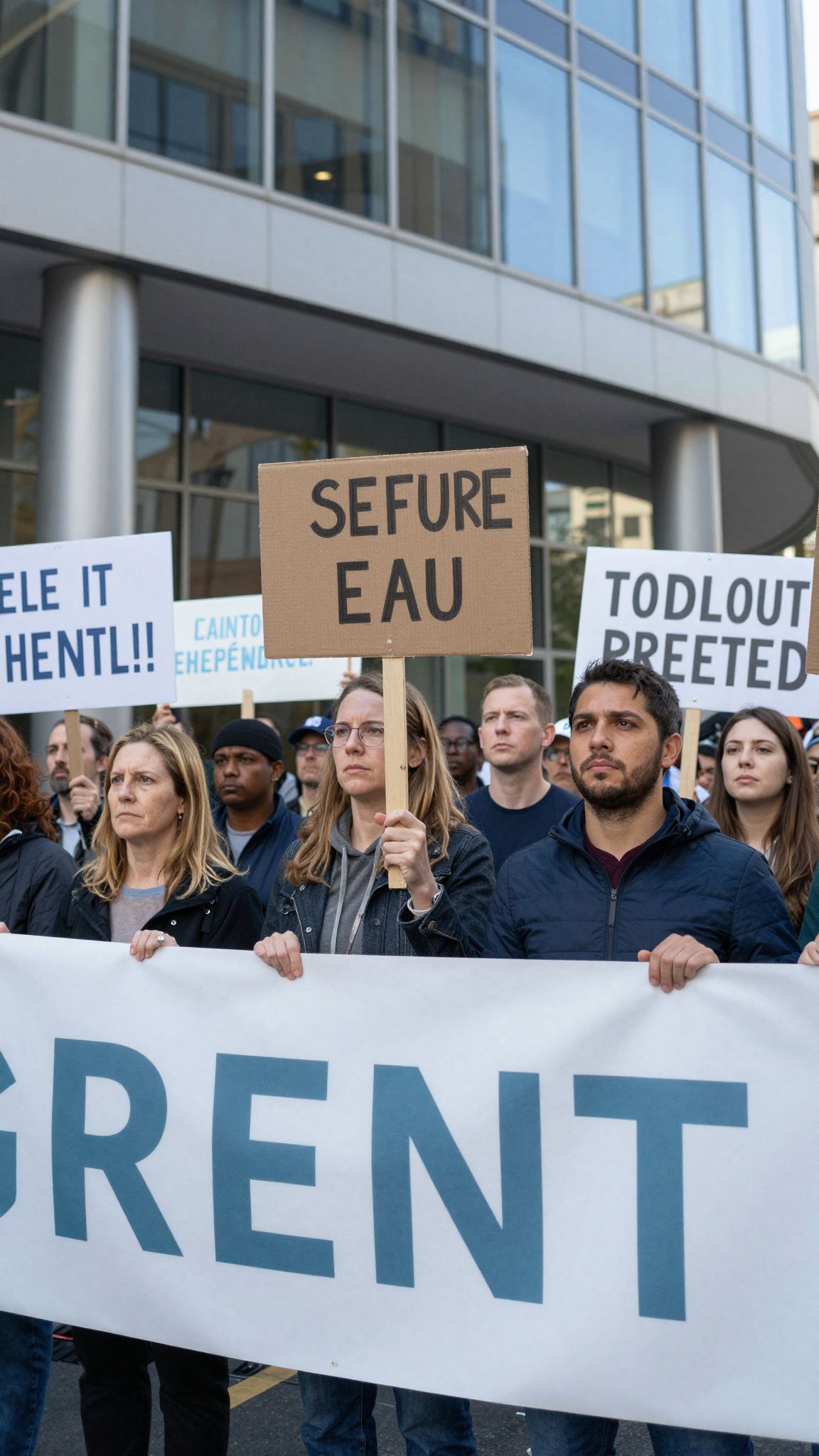 A vállalat ellen tartott tüntetés álmaiban a lázadás szelleme szabadjára engedi a bennünket fogva tartó félelmeket.